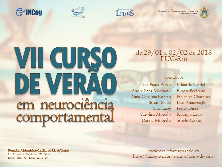 VII Curso de Verão em Neurociência Comportamental